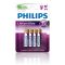 Philips Lítium Ultra Mikro Elem AAA (FR03LB4A/10) (1,5V) B4