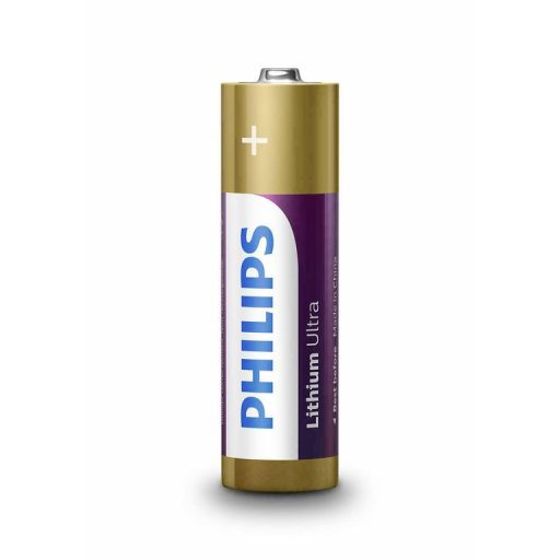 Philips Lítium Ultra Mikro Elem AAA (FR03LB4A/10) (1,5V) B4