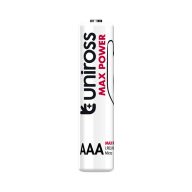 Uniross MAX POWER Alkáli Mikro Elem AAA (LR03) (1,5V) B4