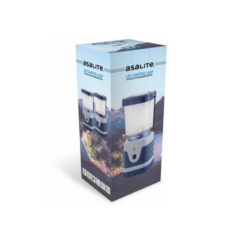 Asalite LED Akkumulátoros Kemping Lámpa 8W (350 lumen)