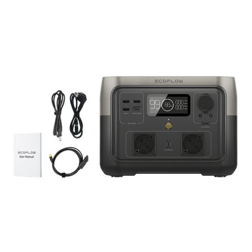 EcoFlow RIVER 2 Max hordozható áramellátó állomás