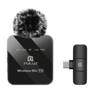 Vezeték nélküli mikrofon PULUZ PU648B (USB-C)