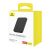 Baseus Mágneses Mini Powerbank, 5000mAh, USB-C 20W (fekete)