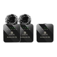 Vezeték nélküli hordozható mikrofon PULUZ 2 TX + 1 RX