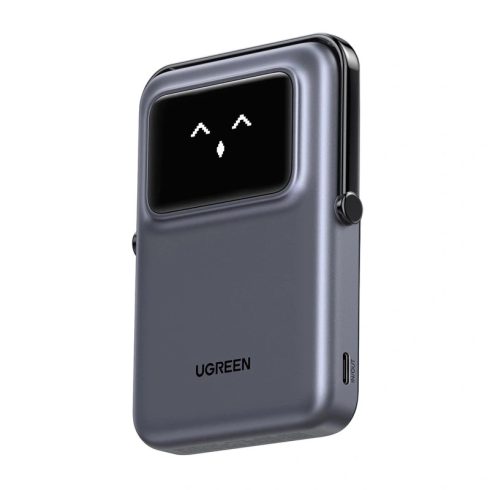 UGREEN Uno PB572 mágneses powerbank, 10000mAh, Qi (szürke)
