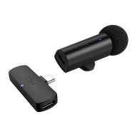   Fifine M6 USB-C vezeték nélküli nyakkendő mikrofon (fekete)