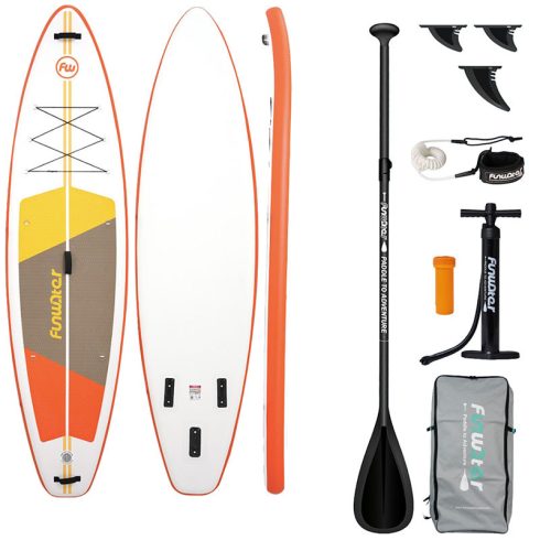 FunWater SUP szörfdeszka SUPFW69B 3,35m (narancs-fehér)