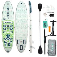 FunWater SUP szörfdeszka SUPFW05D Tiki 3,2m (zöld)
