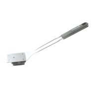   Barbecook BC-ACC-7027 army stílusú kétfunkciós tisztítókefe, rozsdamentes acél, khaki zöld nyél