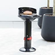   Barbecook BC-CHA-1007 Loewy 45 zománcozott faszenes grill, fekete, 43cm átmérő