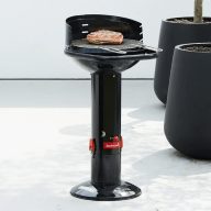   Barbecook BC-CHA-1008 Loewy 50 zománcozott faszenes grill, fekete, 47,5cm átmérő