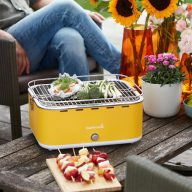   Barbecook BC-CHA-1016 Carlo asztali faszenes grill, sárga, 44x33x21cm