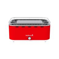   Barbecook BC-CHA-1019 Carlo asztali faszenes grill, piros, 44x33x21cm
