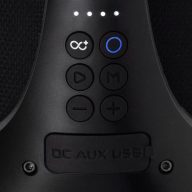   SAL BT 5000 hordozható bluetooth kihangosító, 2 x 25 W, sztereó boombox, FM rádió, USB, microSD, beépített mikrofon, RGB LED, ~30 óra üzemidő