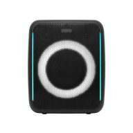   SAL BTCUBE hordozható Boombox, vezeték nélküli hangszóró, 70 watt, 3 hangszóró, Bluetooth TWS, IPX4, beépített akkumulátor