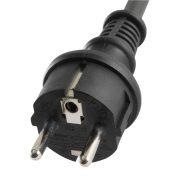   Home NV725BK hosszabbító gumikábel, 25 méter, H07RN-F, zárófedéllel, max. 3500 W, IP44, fekete