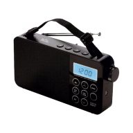   SAL RPR 3LCD táskarádió, AC/DC, AM_FM_SW digitális rádió, ébresztő, AUX, 60 tárolható állomás