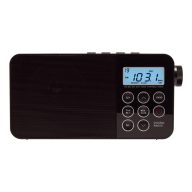   SAL RPR 3LCD táskarádió, AC/DC, AM_FM_SW digitális rádió, ébresztő, AUX, 60 tárolható állomás